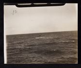 Corsair crashing into ocean (practice flights) 
